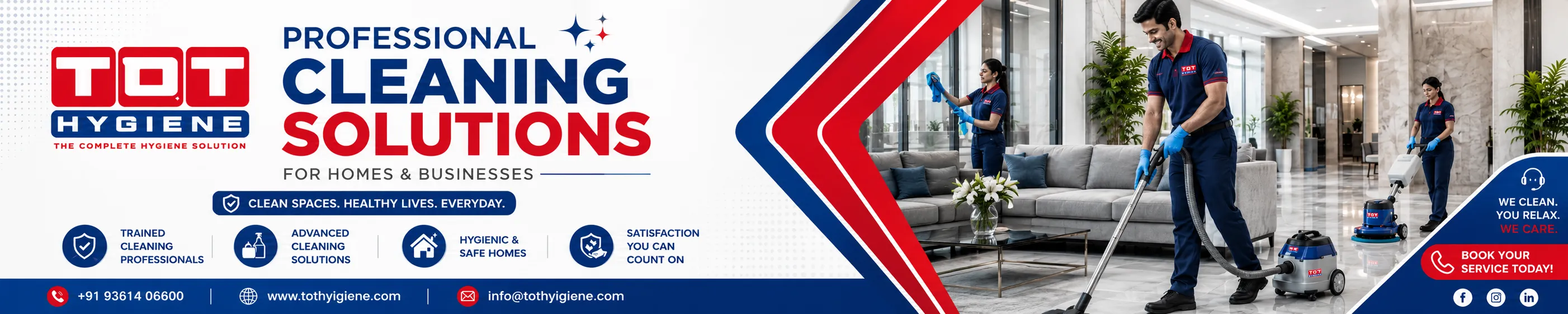 discover the best deep cleaning and housekeeping services in coimbatore with tot hygiene